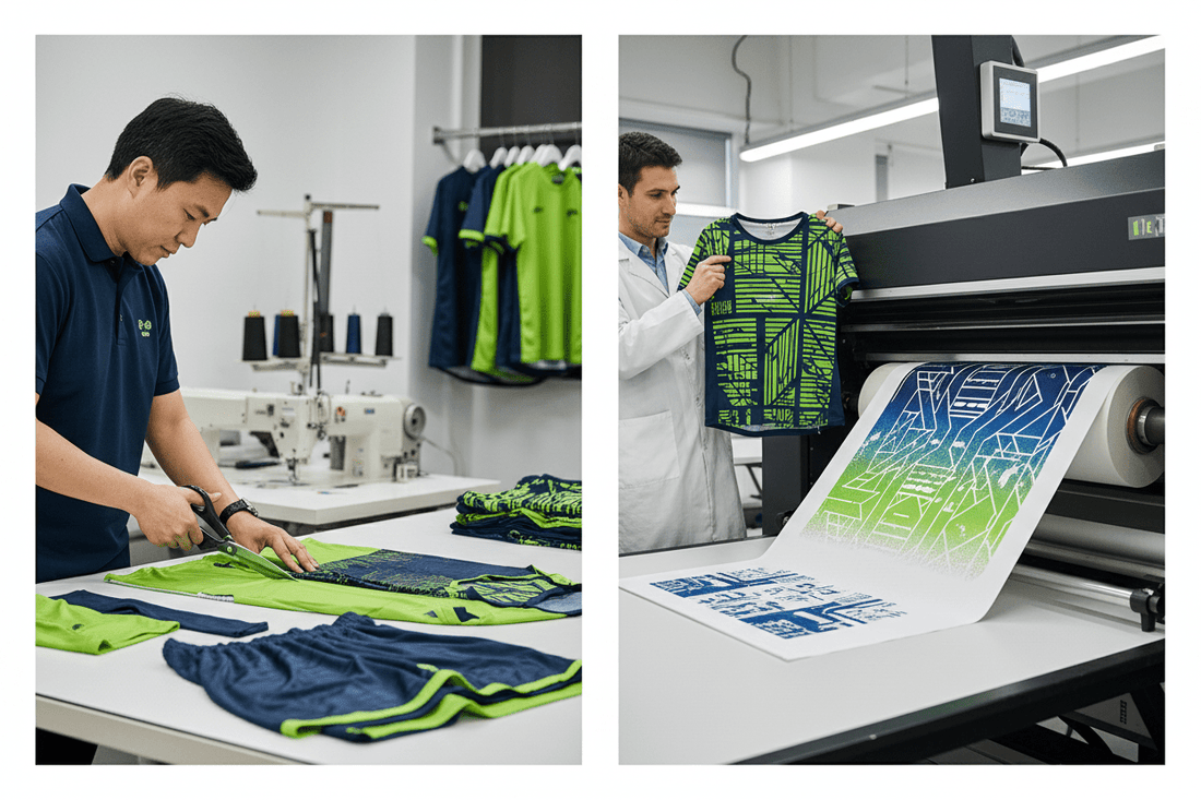 Cut & Sew vs. Sublimation Printing: Which Is Right for Your Team Uniform? - Zipzone International