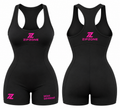 Zipzone Women's Active Romper | One-Piece Training Unitard