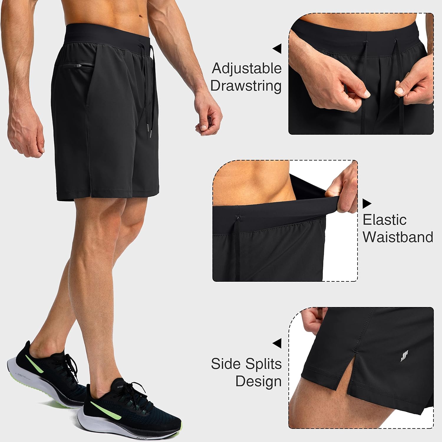 Men's Training Shorts - Performance Fit 🏋️‍♂️