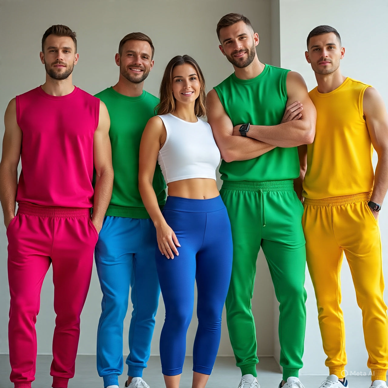 Unisex Sleeveless Tracksuit