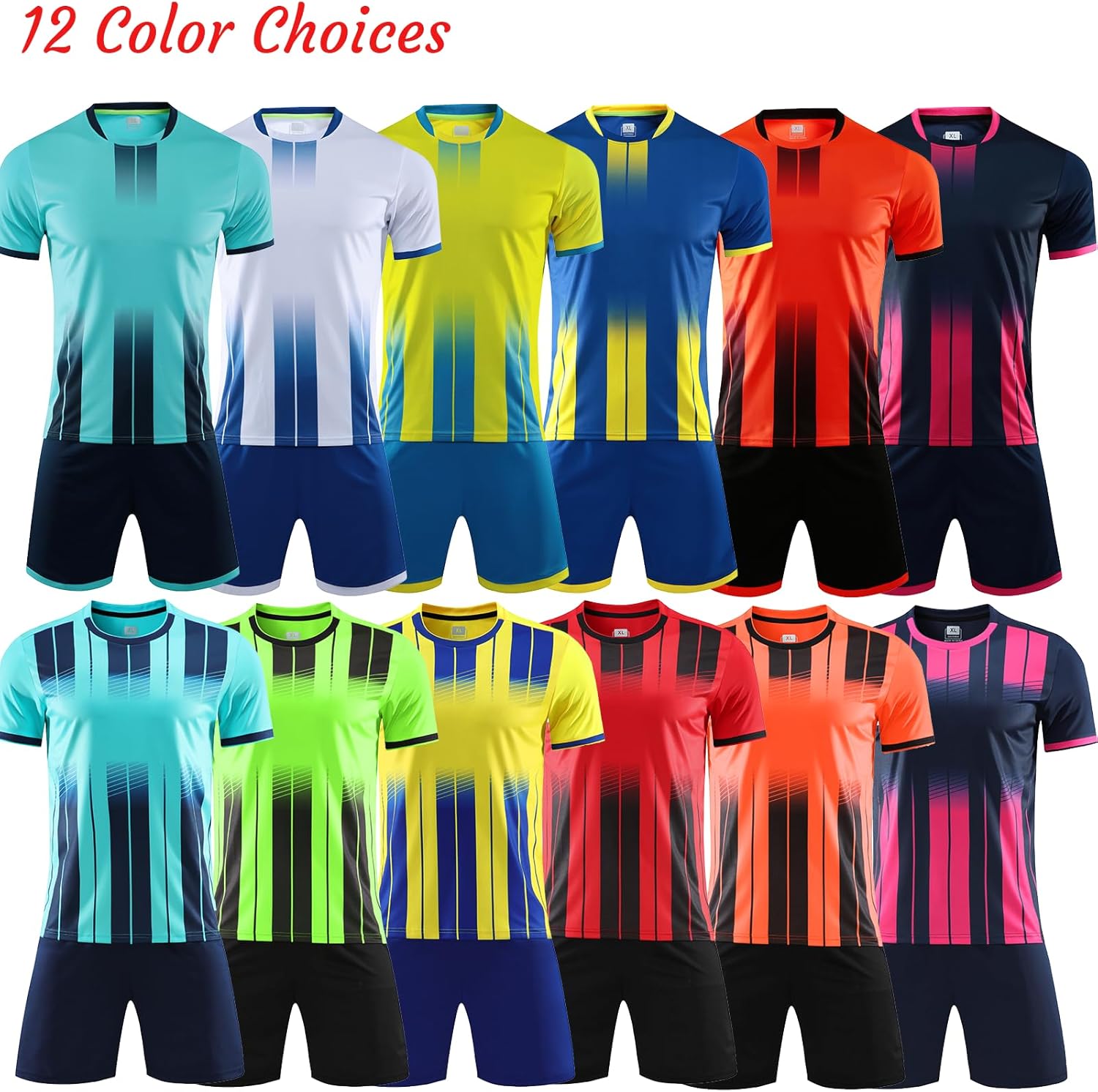 Custom Soccer Jerseys/shorts - Sports Team Training Uniforms
