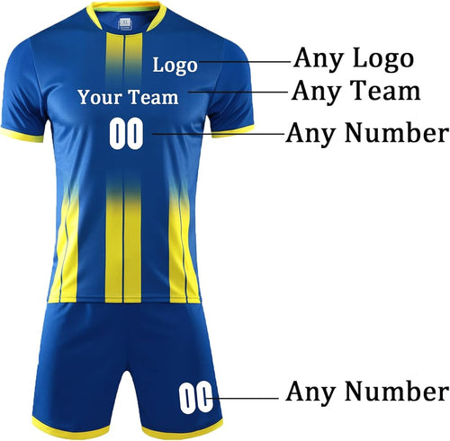 Custom Soccer Jerseys -shorts - Sports Team Training Uniforms
