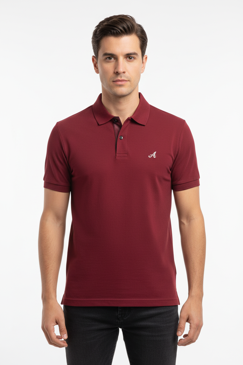 Burgundy Polo