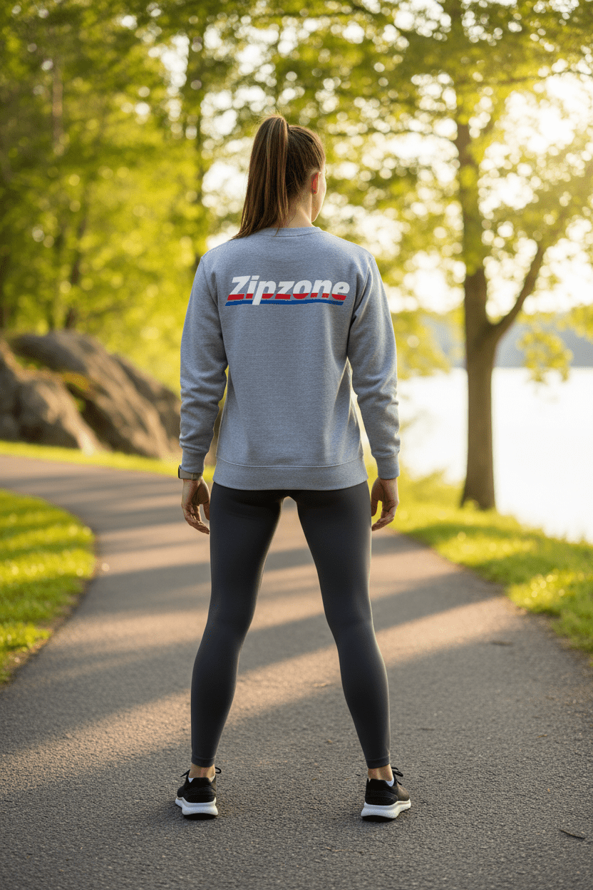 Classic Crew Neck Sweatshirt - Zipzone International