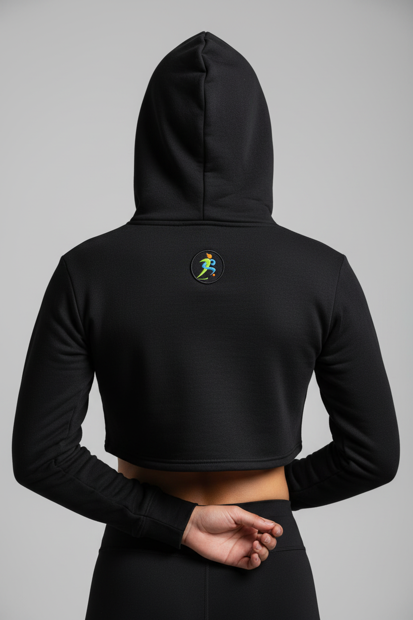 Cropped Hoodie – Back Female