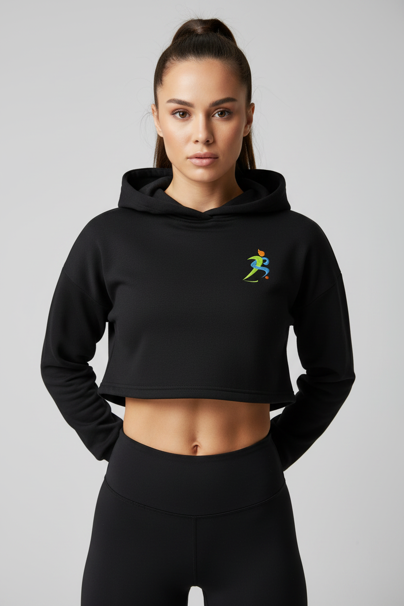 Cropped Hoodie – Front Female