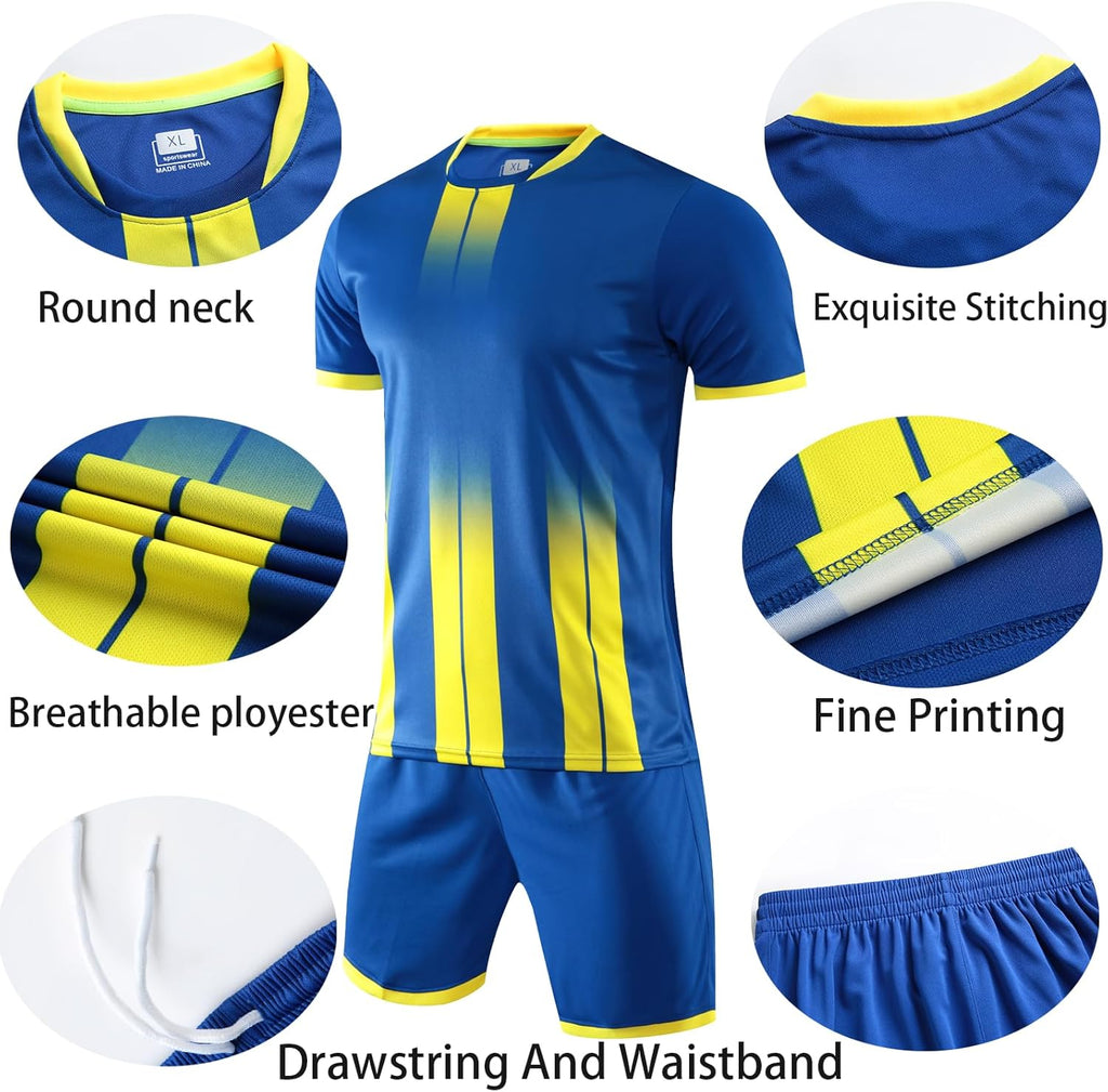 Custom Soccer Jerseys/shorts - Sports Team Training Uniforms - Zipzone International