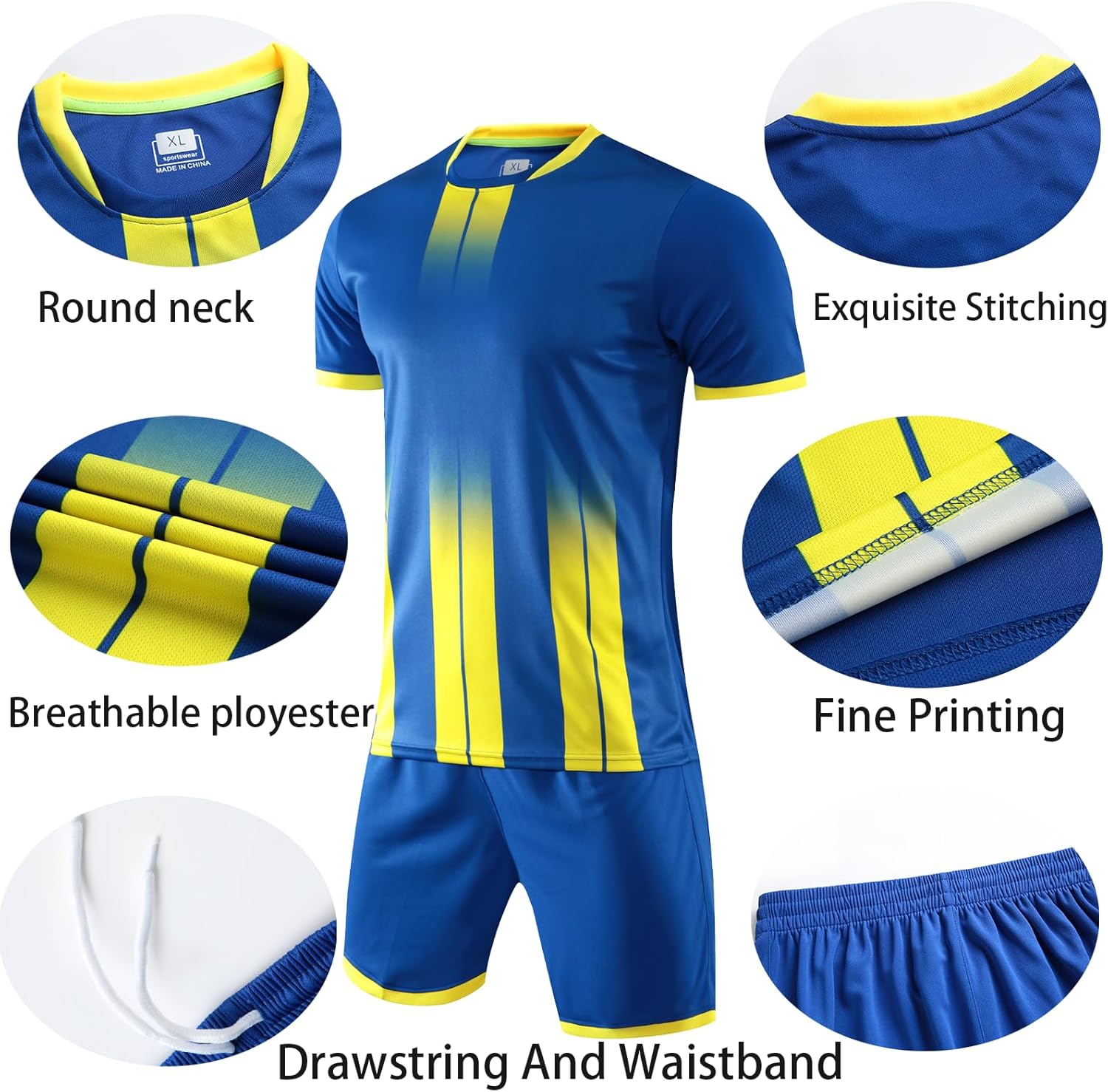 Custom Soccer Jerseys/shorts - Sports Team Training Uniforms - Zipzone International