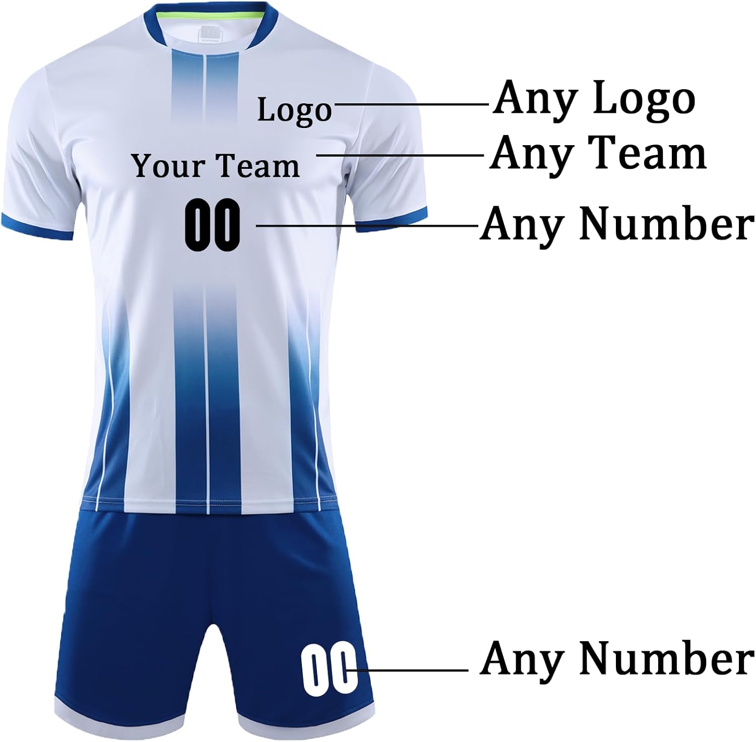 Custom Soccer Jerseys/shorts - Sports Team Training Uniforms - Zipzone International