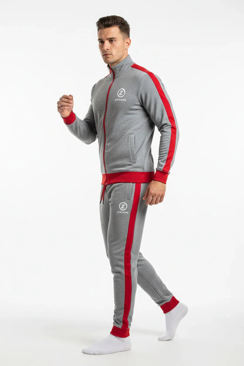 Customised Track Suits - Cotton Polyester Blend - Zipzone International