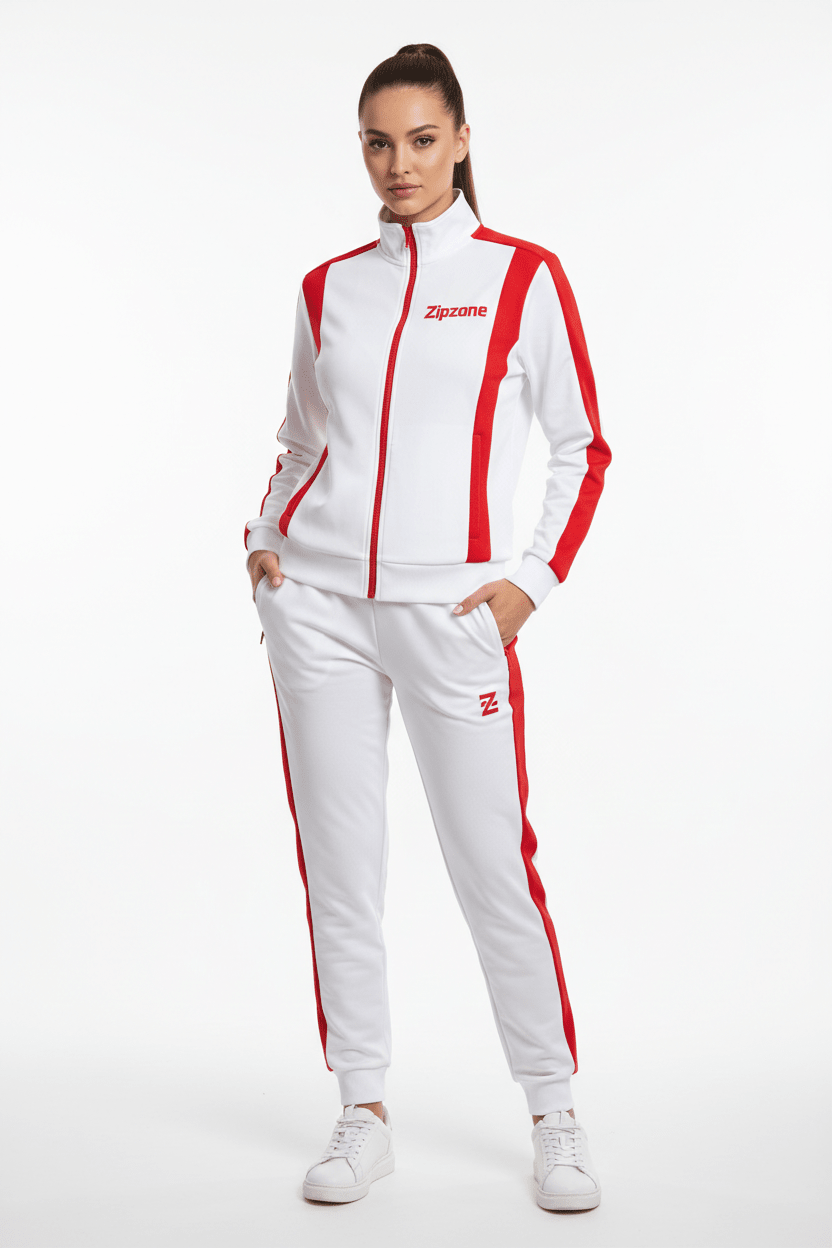Customised Track Suits - Cotton Polyester Blend - Zipzone International