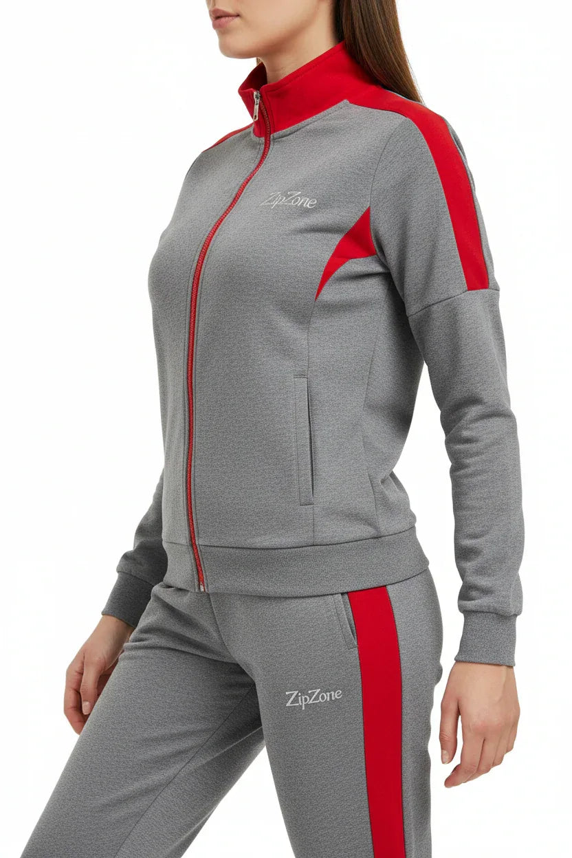 Customised Track Suits - Cotton Polyester Blend - Zipzone International