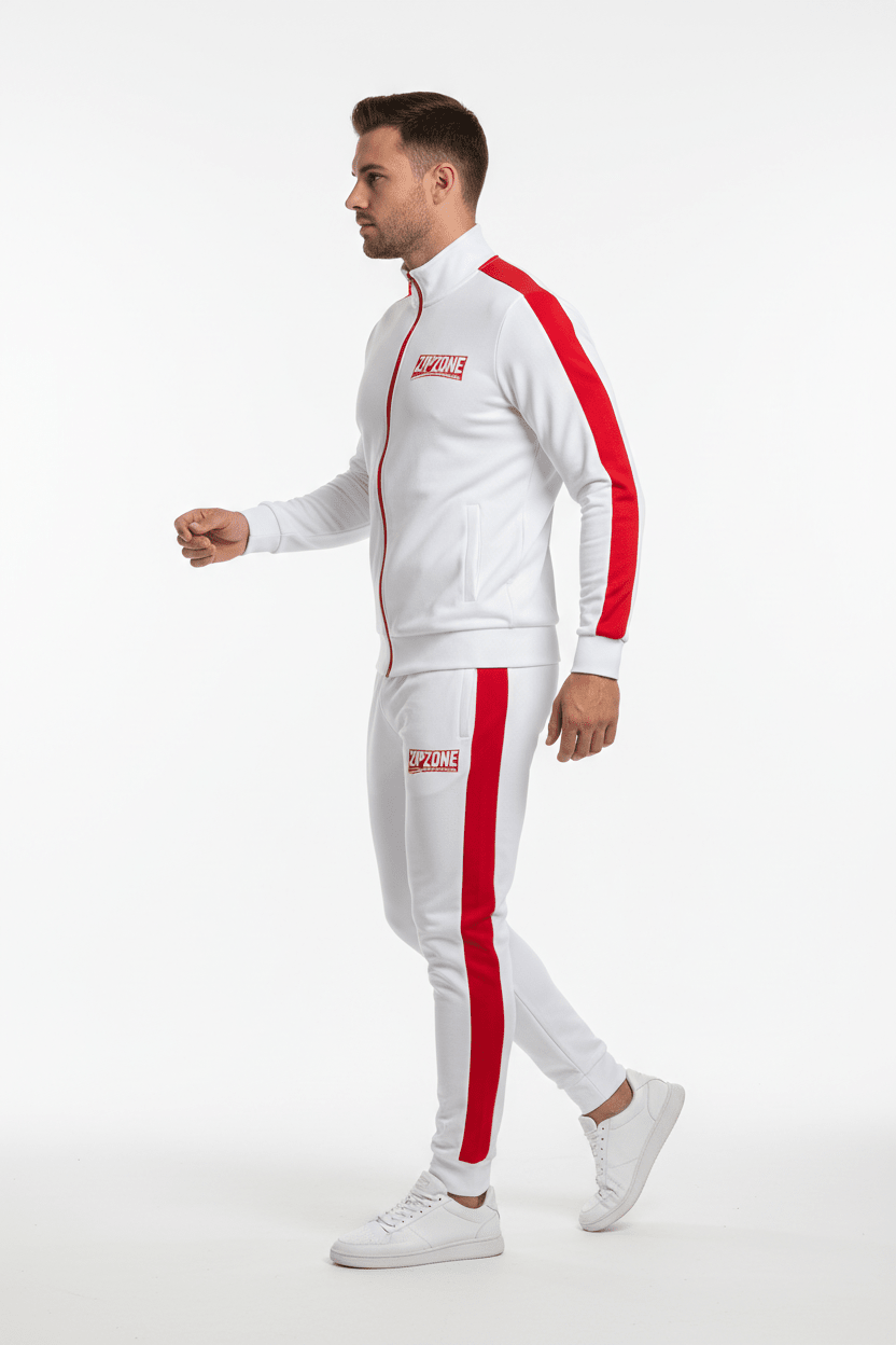 Customised Track Suits - Cotton Polyester Blend - Zipzone International
