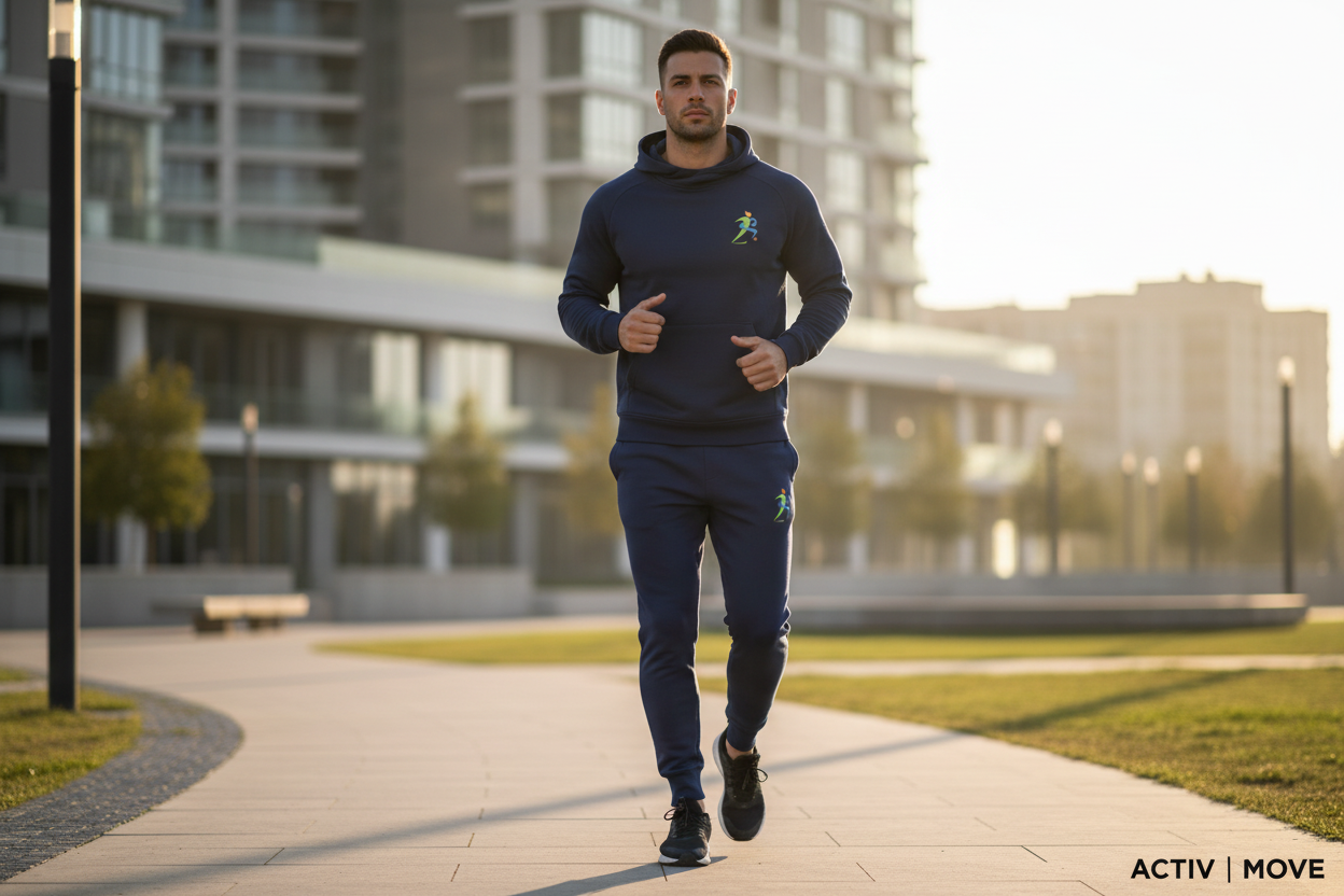 Men's Slim Fit Joggers lifestyle shot