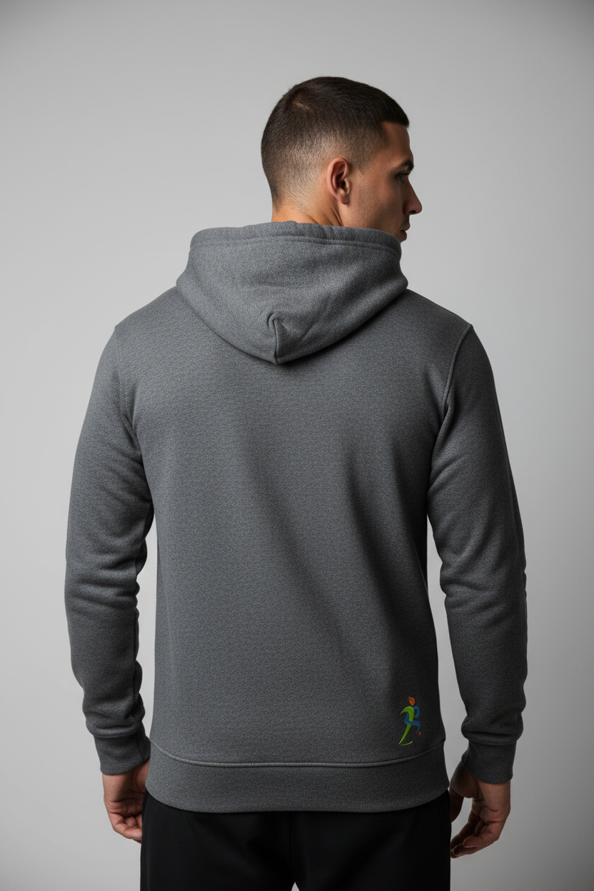 Unisex ZipZone Hoodie - Back Lifestyle Shot