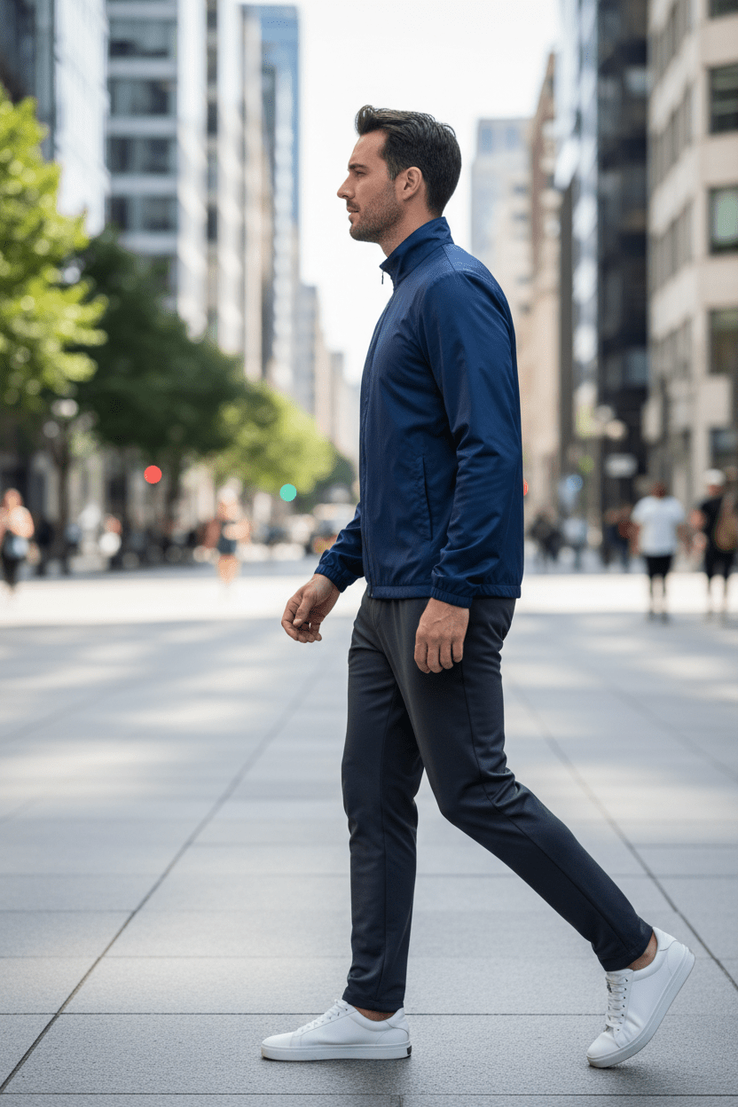 Mens Light weight jacket - windbreaker - Zipzone International