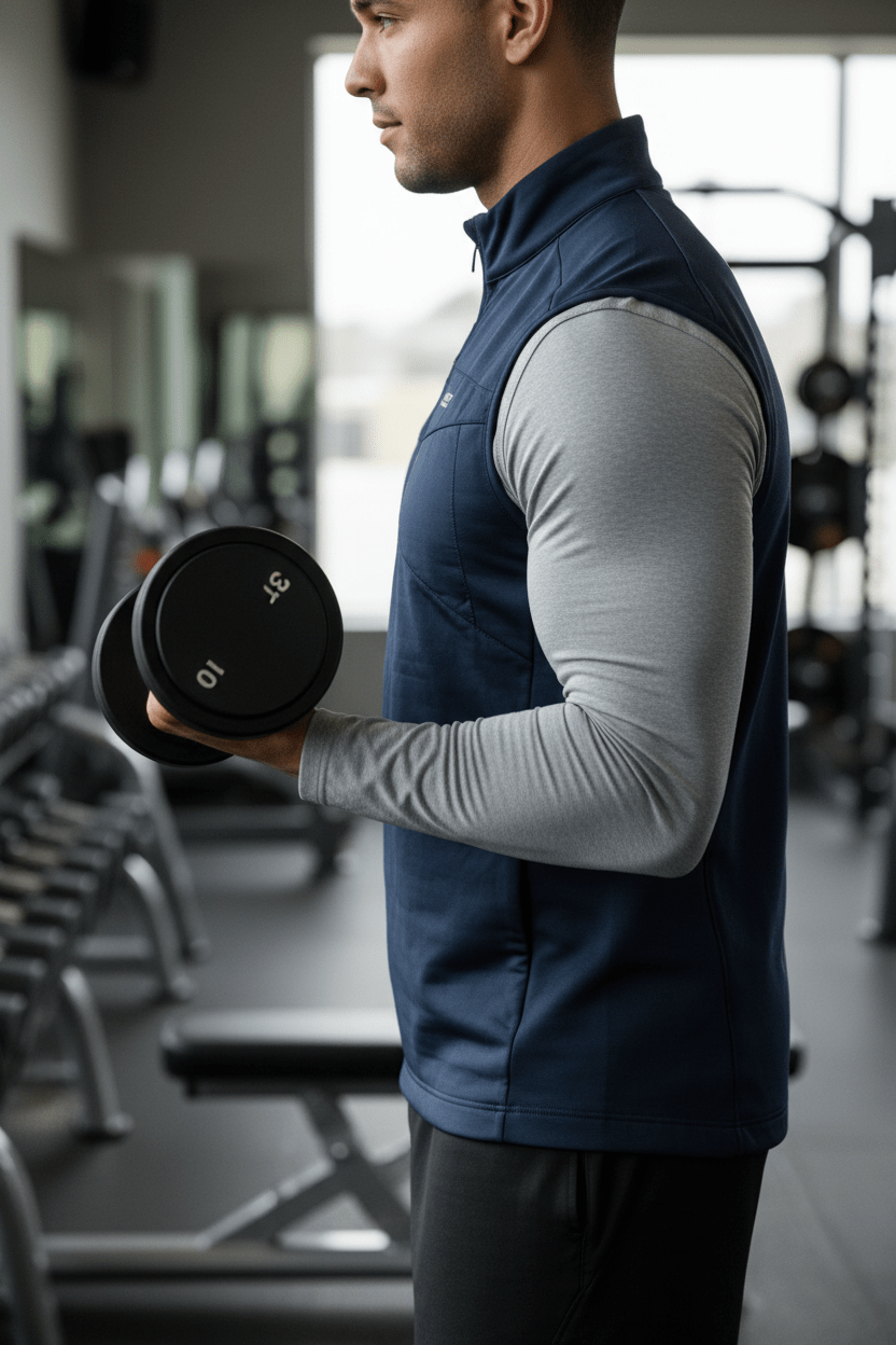 Mens Zipzone Performance Vest - Stay Warm & Active 🏃 - Zipzone International