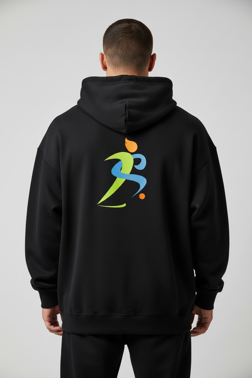 Oversized Hoodie – Back Male