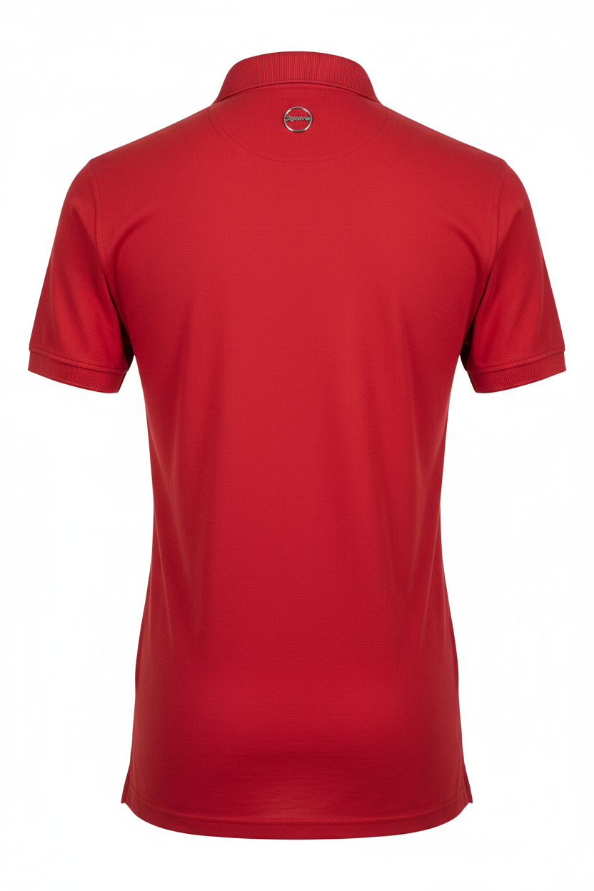 Red Polo - Back