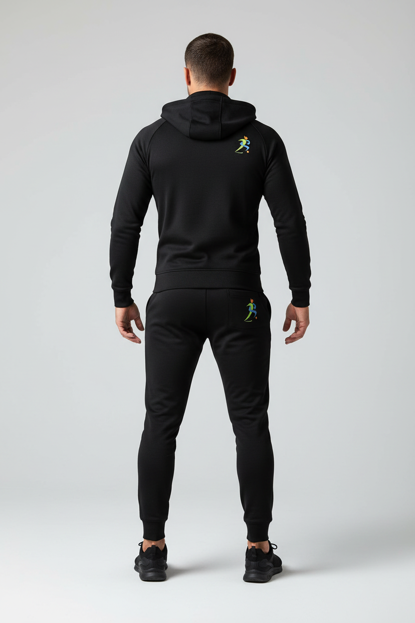 Slim Fit Tracksuit – Back Male