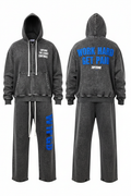 ZIPZONE Acid Washed Tracksuit – Straight Open Hem