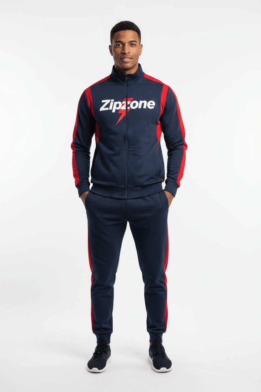 Zipzone Custom Tracksuit | Cotton Polyester Blend - Zipzone International