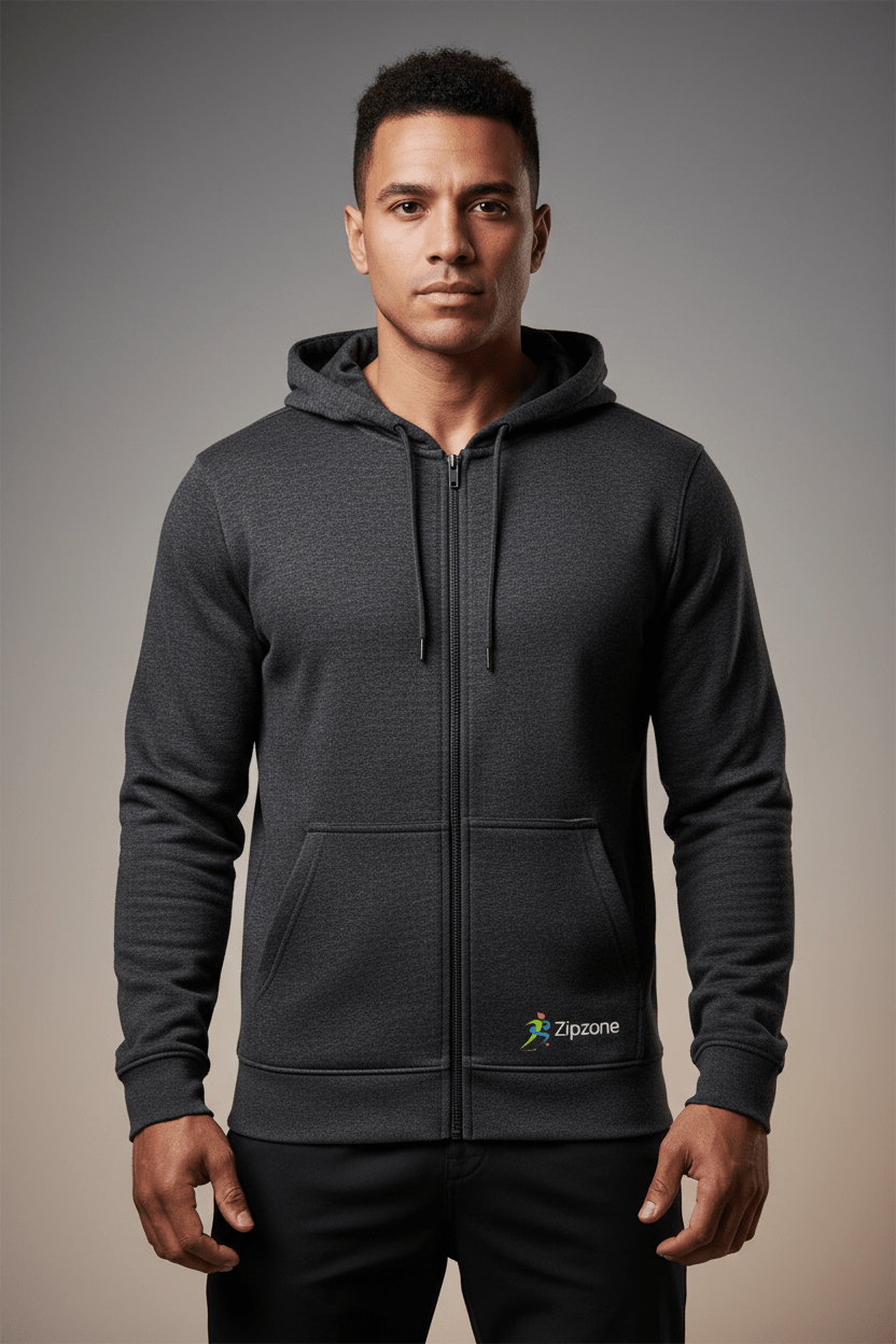 Zipzone Essentials Unisex Fleece Hoodie - Zipzone International
