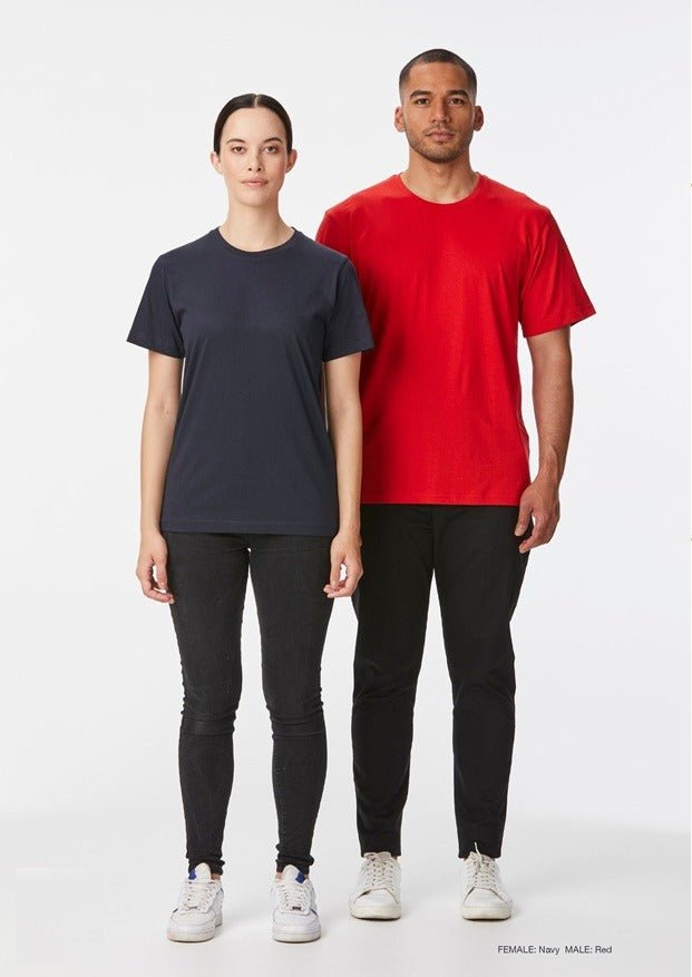 Zipzone International Women’s Navy Short‑Sleeve Cotton Tee – Classic Fit - Zipzone International