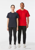 Zipzone International Women’s Navy Short‑Sleeve Cotton Tee – Classic Fit - Zipzone International