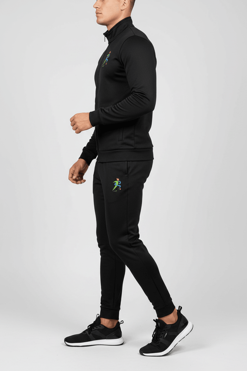 Zipzone Slim Fit Zip-Up Tracksuit Set | Men's Athletic Performance - Zipzone International