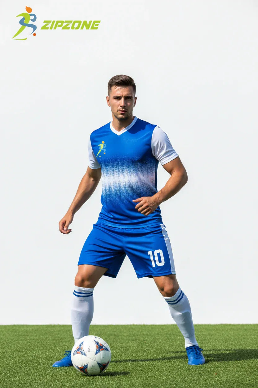 Zipzone Soccer Uniform Set - Jersey & Shorts - Zipzone International