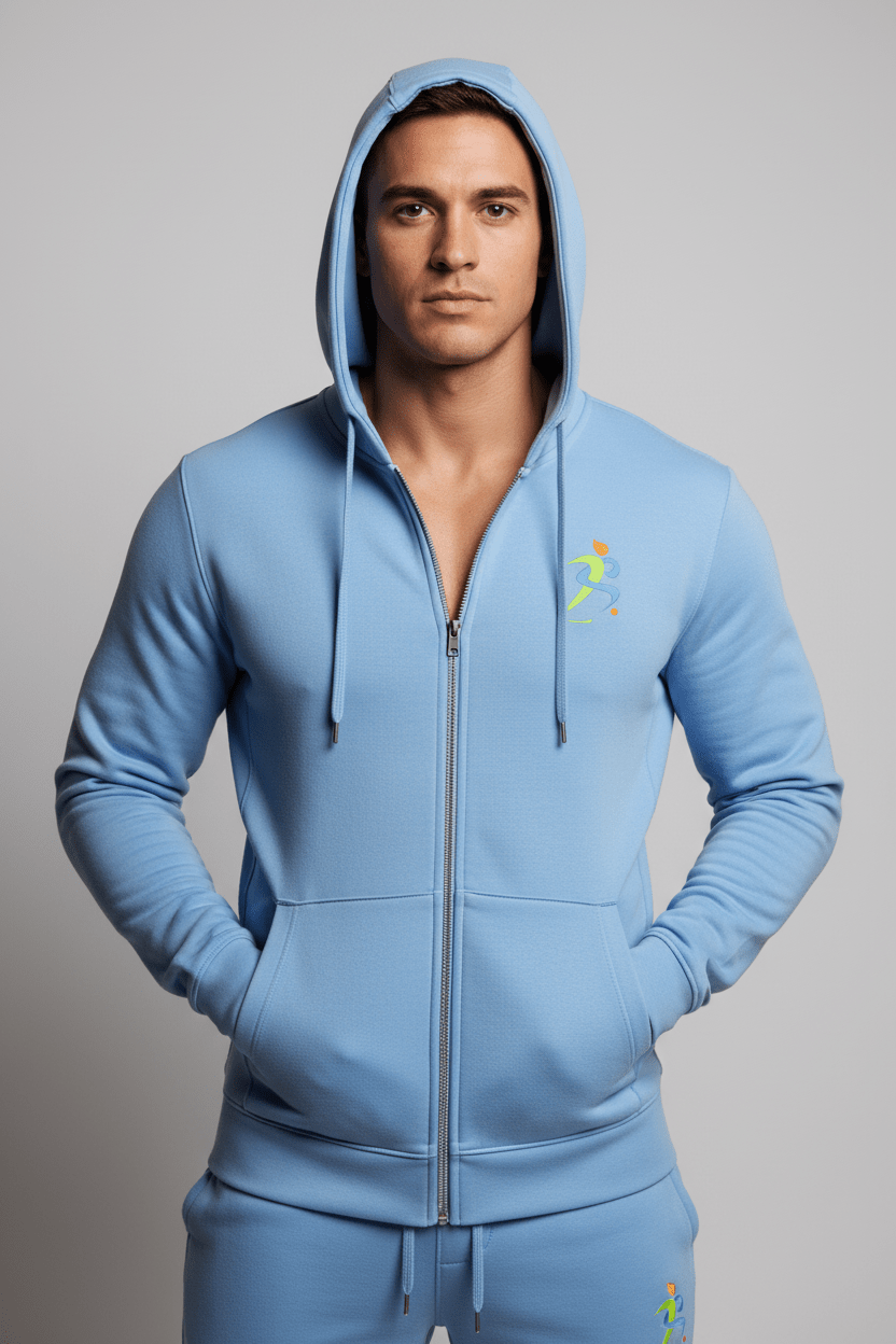 Zipzone Tech Fleece Zip-Up Hoodie | Lightweight Performance Layer - Zipzone International