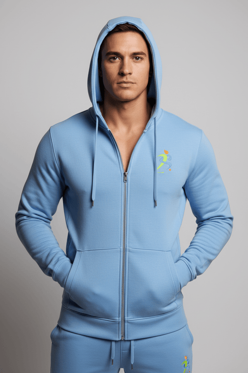 Zipzone Tech Fleece Zip-Up Hoodie | Lightweight Performance Layer - Zipzone International