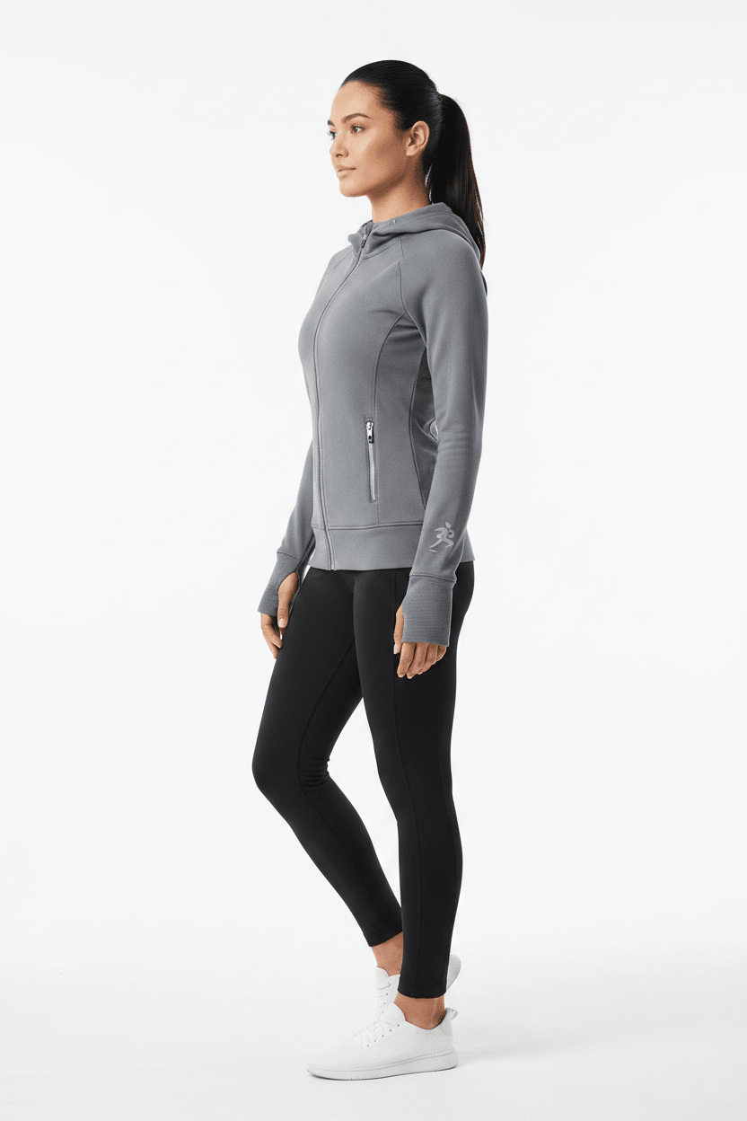 Zipzone Women's Zip-Up Hoodie | Slim Fit Athletic Outerwear - Zipzone International